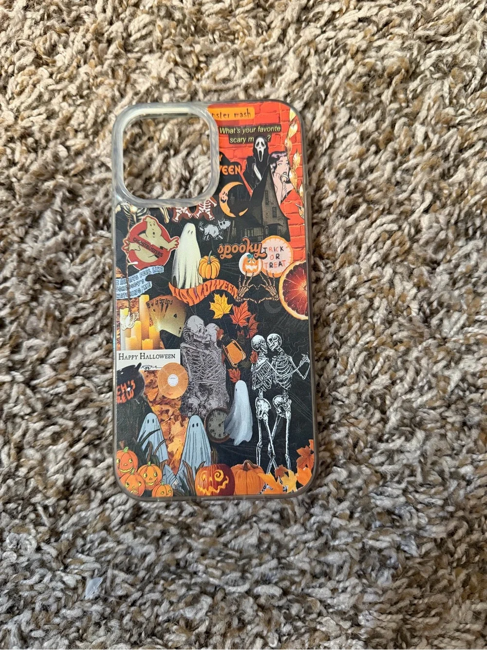 iPhone 13 Pro Max halloween theme phone case